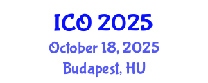 International Conference on Obesity (ICO) October 18, 2025 - Budapest, Hungary