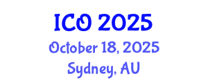 International Conference on Obesity (ICO) October 18, 2025 - Sydney, Australia
