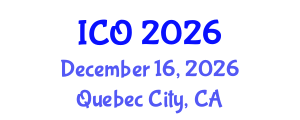 International Conference on Obesity (ICO) December 16, 2026 - Quebec City, Canada International Conference on Obesity (ICO) December 16, 2026 - Quebec City, Canada