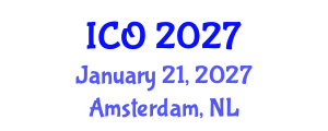 International Conference on Obesity (ICO) January 21, 2027 - Amsterdam, Netherlands International Conference on Obesity (ICO) January 21, 2027 - Amsterdam, Netherlands