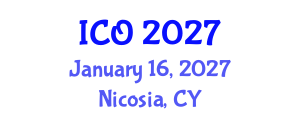 International Conference on Obesity (ICO) January 16, 2027 - Nicosia, Cyprus International Conference on Obesity (ICO) January 16, 2027 - Nicosia, Cyprus