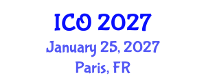 International Conference on Obesity (ICO) January 25, 2027 - Paris, France International Conference on Obesity (ICO) January 25, 2027 - Paris, France