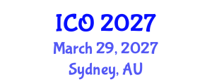 International Conference on Obesity (ICO) March 29, 2027 - Sydney, Australia International Conference on Obesity (ICO) March 29, 2027 - Sydney, Australia