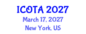 International Conference on Obesity in Teens and Adolescents (ICOTA) March 17, 2027 - New York, United States International Conference on Obesity in Teens and Adolescents (ICOTA) March 17, 2027 - New York, United States