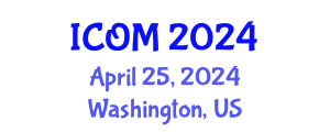 International Conference on Obesity Medicine (ICOM) April 25, 2024 - Washington, United States