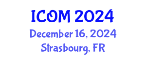 International Conference on Obesity Medicine (ICOM) December 16, 2024 - Strasbourg, France
