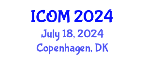 International Conference on Obesity Medicine (ICOM) July 18, 2024 - Copenhagen, Denmark