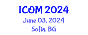 International Conference on Obesity Medicine (ICOM) June 03, 2024 - Sofia, Bulgaria