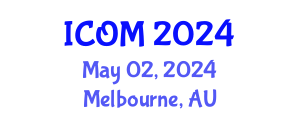 International Conference on Obesity Medicine (ICOM) May 02, 2024 - Melbourne, Australia