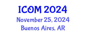 International Conference on Obesity Medicine (ICOM) November 25, 2024 - Buenos Aires, Argentina