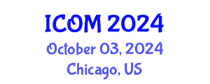 International Conference on Obesity Medicine (ICOM) October 03, 2024 - Chicago, United States