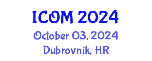 International Conference on Obesity Medicine (ICOM) October 03, 2024 - Dubrovnik, Croatia