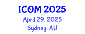 International Conference on Obesity Medicine (ICOM) April 29, 2025 - Sydney, Australia