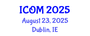 International Conference on Obesity Medicine (ICOM) August 23, 2025 - Dublin, Ireland