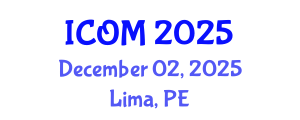 International Conference on Obesity Medicine (ICOM) December 02, 2025 - Lima, Peru