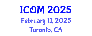 International Conference on Obesity Medicine (ICOM) February 11, 2025 - Toronto, Canada
