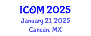 International Conference on Obesity Medicine (ICOM) January 21, 2025 - Cancún, Mexico