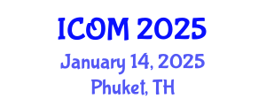 International Conference on Obesity Medicine (ICOM) January 14, 2025 - Phuket, Thailand
