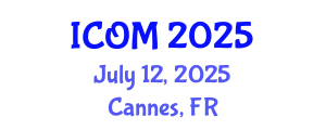 International Conference on Obesity Medicine (ICOM) July 12, 2025 - Cannes, France