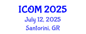 International Conference on Obesity Medicine (ICOM) July 12, 2025 - Santorini, Greece