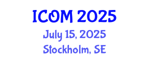 International Conference on Obesity Medicine (ICOM) July 15, 2025 - Stockholm, Sweden