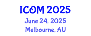 International Conference on Obesity Medicine (ICOM) June 24, 2025 - Melbourne, Australia