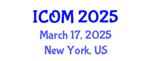 International Conference on Obesity Medicine (ICOM) March 17, 2025 - New York, United States