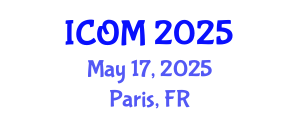 International Conference on Obesity Medicine (ICOM) May 17, 2025 - Paris, France