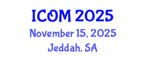 International Conference on Obesity Medicine (ICOM) November 15, 2025 - Jeddah, Saudi Arabia