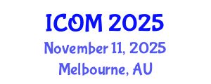 International Conference on Obesity Medicine (ICOM) November 11, 2025 - Melbourne, Australia