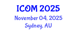 International Conference on Obesity Medicine (ICOM) November 04, 2025 - Sydney, Australia