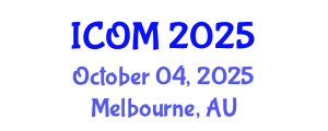International Conference on Obesity Medicine (ICOM) October 04, 2025 - Melbourne, Australia