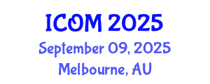 International Conference on Obesity Medicine (ICOM) September 09, 2025 - Melbourne, Australia