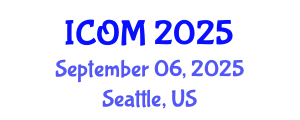 International Conference on Obesity Medicine (ICOM) September 06, 2025 - Seattle, United States