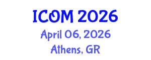 International Conference on Obesity Medicine (ICOM) April 06, 2026 - Athens, Greece International Conference on Obesity Medicine (ICOM) April 06, 2026 - Athens, Greece