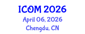 International Conference on Obesity Medicine (ICOM) April 06, 2026 - Chengdu, China International Conference on Obesity Medicine (ICOM) April 06, 2026 - Chengdu, China