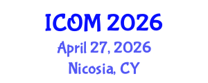 International Conference on Obesity Medicine (ICOM) April 27, 2026 - Nicosia, Cyprus International Conference on Obesity Medicine (ICOM) April 27, 2026 - Nicosia, Cyprus