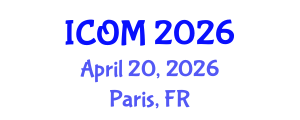 International Conference on Obesity Medicine (ICOM) April 20, 2026 - Paris, France