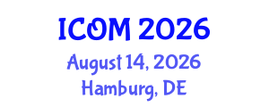 International Conference on Obesity Medicine (ICOM) August 14, 2026 - Hamburg, Germany International Conference on Obesity Medicine (ICOM) August 14, 2026 - Hamburg, Germany