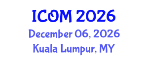 International Conference on Obesity Medicine (ICOM) December 06, 2026 - Kuala Lumpur, Malaysia International Conference on Obesity Medicine (ICOM) December 06, 2026 - Kuala Lumpur, Malaysia