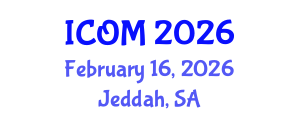 International Conference on Obesity Medicine (ICOM) February 16, 2026 - Jeddah, Saudi Arabia International Conference on Obesity Medicine (ICOM) February 16, 2026 - Jeddah, Saudi Arabia