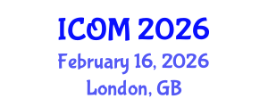 International Conference on Obesity Medicine (ICOM) February 16, 2026 - London, United Kingdom
