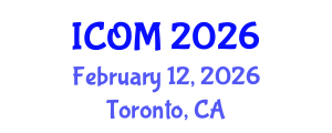 International Conference on Obesity Medicine (ICOM) February 12, 2026 - Toronto, Canada International Conference on Obesity Medicine (ICOM) February 12, 2026 - Toronto, Canada