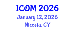 International Conference on Obesity Medicine (ICOM) January 12, 2026 - Nicosia, Cyprus