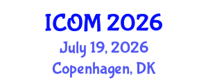 International Conference on Obesity Medicine (ICOM) July 19, 2026 - Copenhagen, Denmark International Conference on Obesity Medicine (ICOM) July 19, 2026 - Copenhagen, Denmark