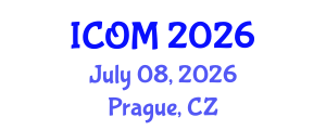 International Conference on Obesity Medicine (ICOM) July 08, 2026 - Prague, Czechia International Conference on Obesity Medicine (ICOM) July 08, 2026 - Prague, Czechia