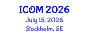 International Conference on Obesity Medicine (ICOM) July 15, 2026 - Stockholm, Sweden