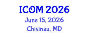 International Conference on Obesity Medicine (ICOM) June 15, 2026 - Chisinau, Republic of Moldova International Conference on Obesity Medicine (ICOM) June 15, 2026 - Chisinau, Republic of Moldova