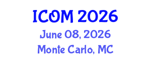 International Conference on Obesity Medicine (ICOM) June 08, 2026 - Monte Carlo, Monaco International Conference on Obesity Medicine (ICOM) June 08, 2026 - Monte Carlo, Monaco