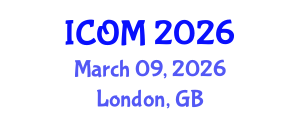 International Conference on Obesity Medicine (ICOM) March 09, 2026 - London, United Kingdom International Conference on Obesity Medicine (ICOM) March 09, 2026 - London, United Kingdom